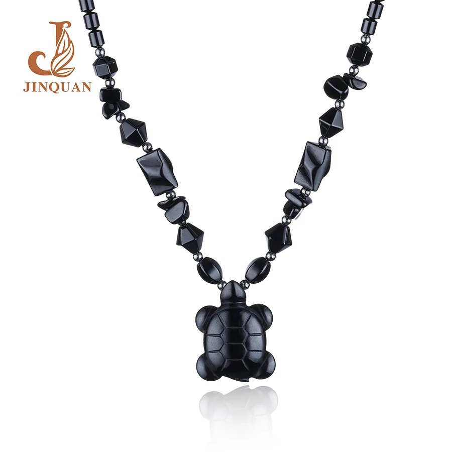 Новый Натуральный камень черепаха Цепи Ожерелье и Подвески для Женщин Старинные