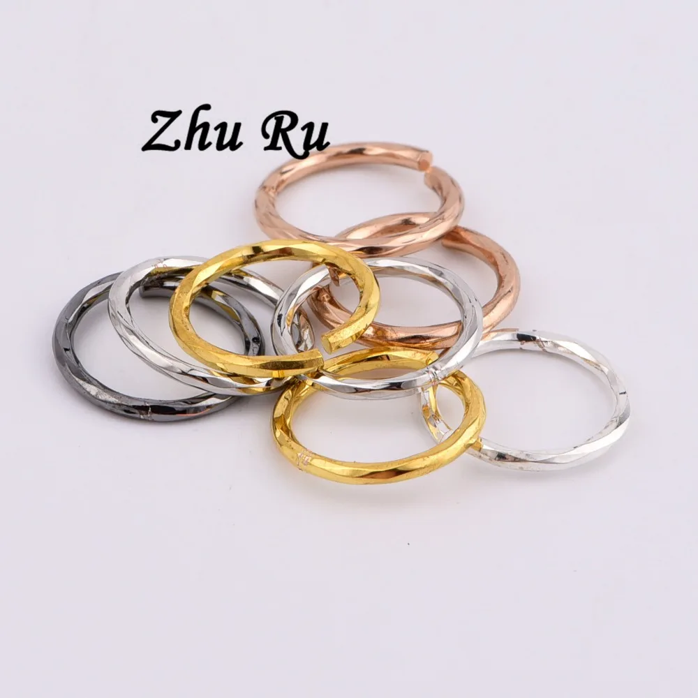 Подвески ZHU RU 13 мм с гладкой поверхностью для изготовления кольца | Украшения и