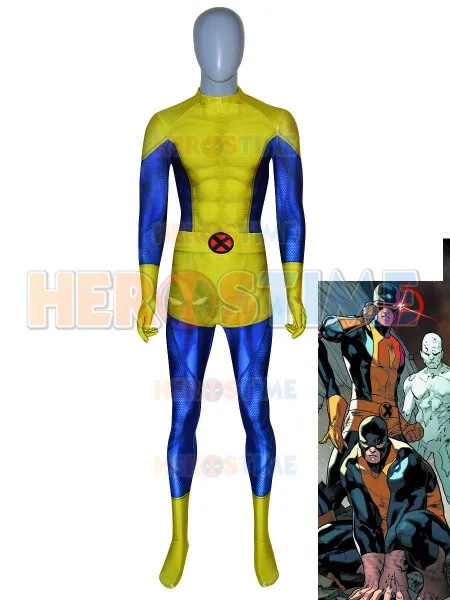 Костюм X-Men cyclop для косплея костюм лета Хэллоуина супергерой Зентаи возможно