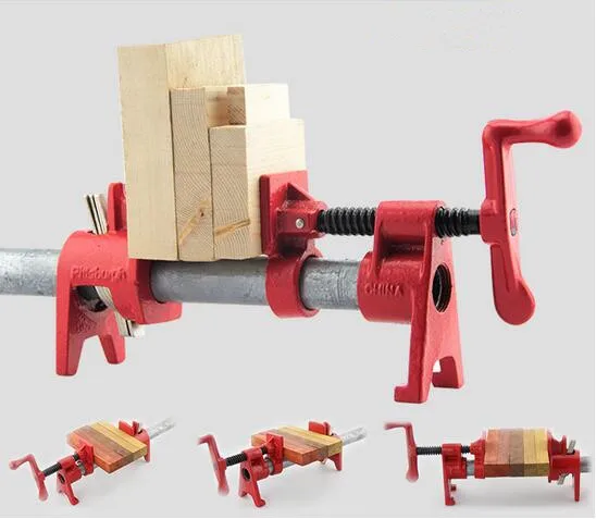 Сверхмощный трубный зажим Деревообрабатывающие инструменты типа качалка 1/2