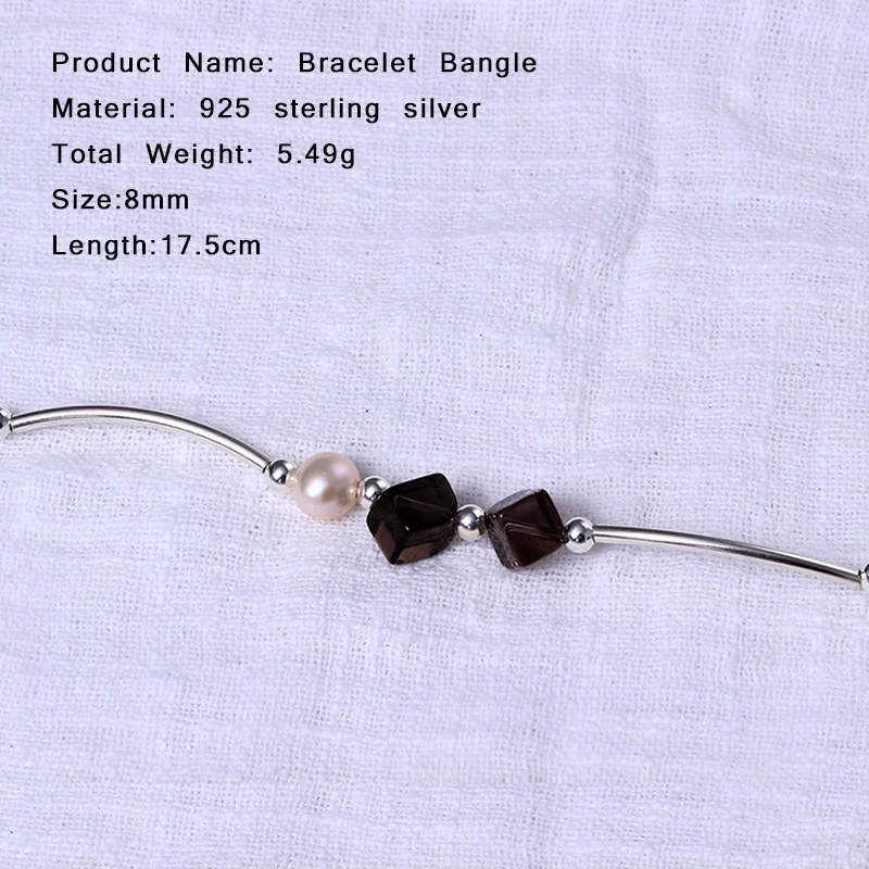 Женский браслет из серебра 925 пробы с искусственными камнями|bracelets for|bracelets for