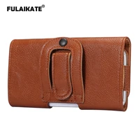 fulaikate 5 2 tree bark pattern clip horizontal waist bag for samsung galaxy s6 edge s7 s5 universal pouch for huawei p8 p9