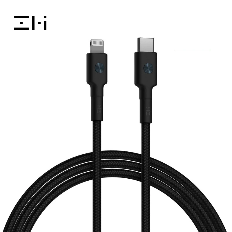 ZMI MFI Сертифицированный usb type c для lightning Кабель для iPhone 11 pro xs max xr 8 7 6 plus ipad зарядное устройство PD Быстрая зарядка короткий 0,3 м