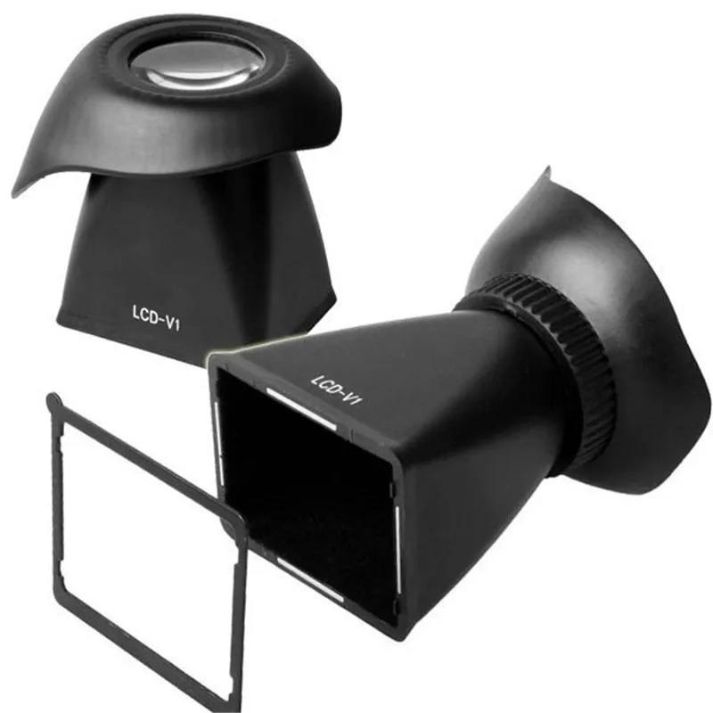 ЖК видоискатель V1 2.8X 3 0 &quot для Canon 5DII 7D 500D Nikon D700 D800 DSL|viewfinder magnifier|for canonviewfinder lcd v1 |
