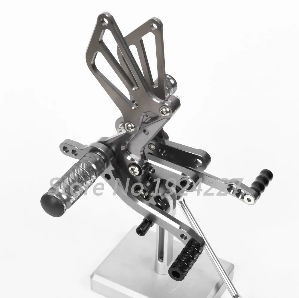 ЧПУ Rearsets подножки для Suzuki GSXR1000 GSXR600 GSXR750 GSXR 1000 600 750 мотоцикл подножек задний тормоз переключения набор подножки