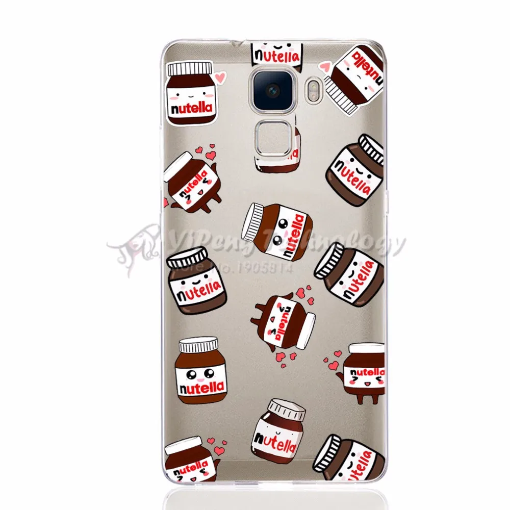 For Case Huawei Honor 7 Phone Pattern Cartoon Cases Cover Soft Silicone 5.2&quot Back Protective Shell |