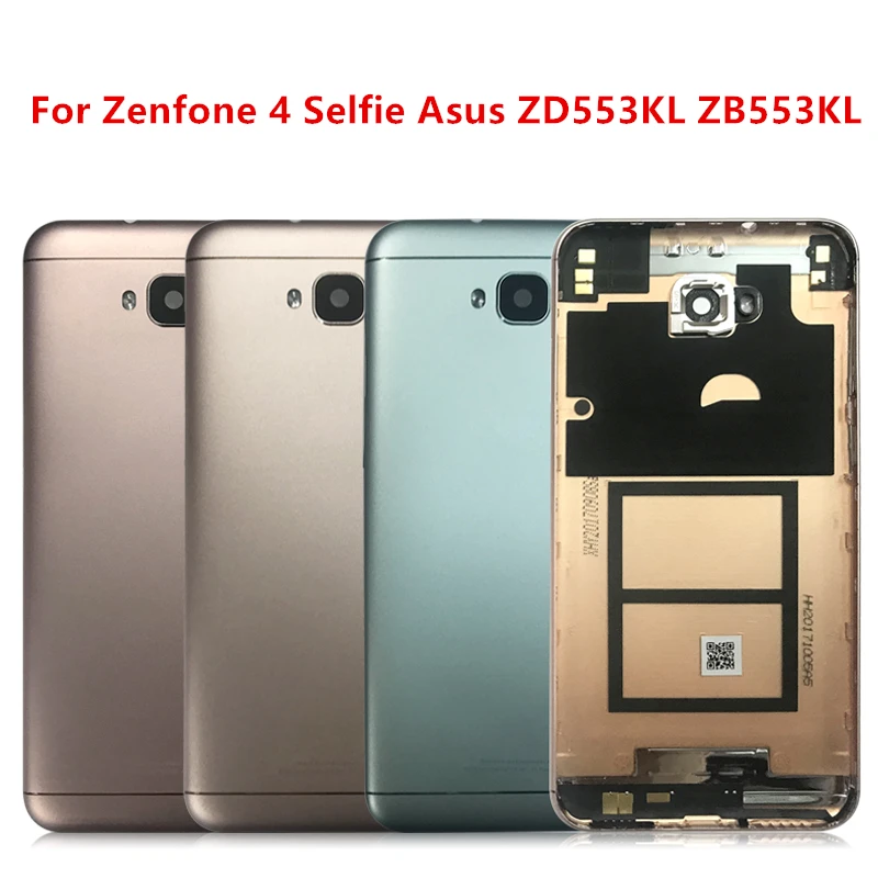 Мобильный телефон для Zenfone 4 Selfie корпус Asus ZD553KL zb553kl крышка аккумулятора с кнопкой