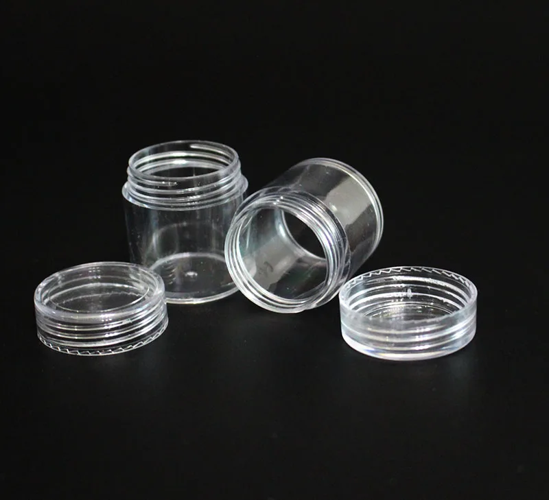 100 шт. 10 г пластиковые прозрачные банки для хранения пудры|loose powder jar|powder jarplastic bottles