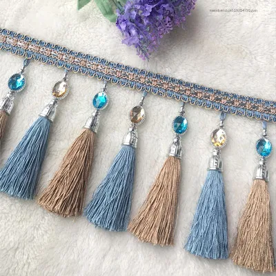 6 метров/партия шторы с кисточками длина 16 см|handmade textile|decorative sewinglace decoration |