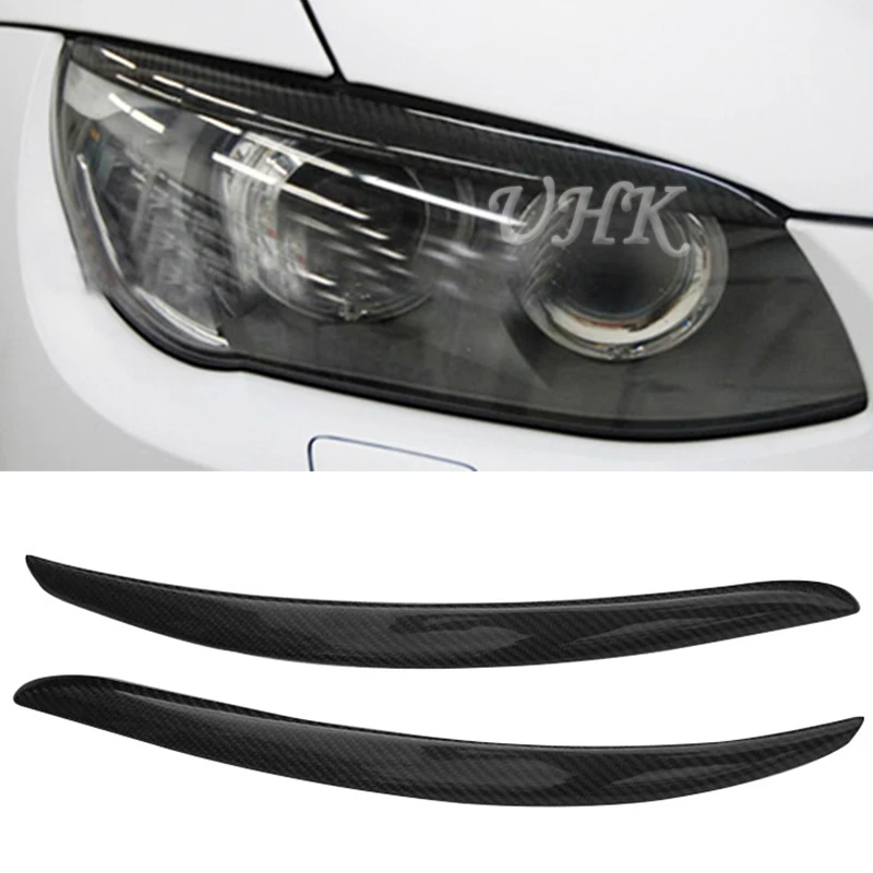 UHK3 серия E92 E93 320i 325i 330i 335i углеволоконная головка для бровей BMW 1 пара век украшения