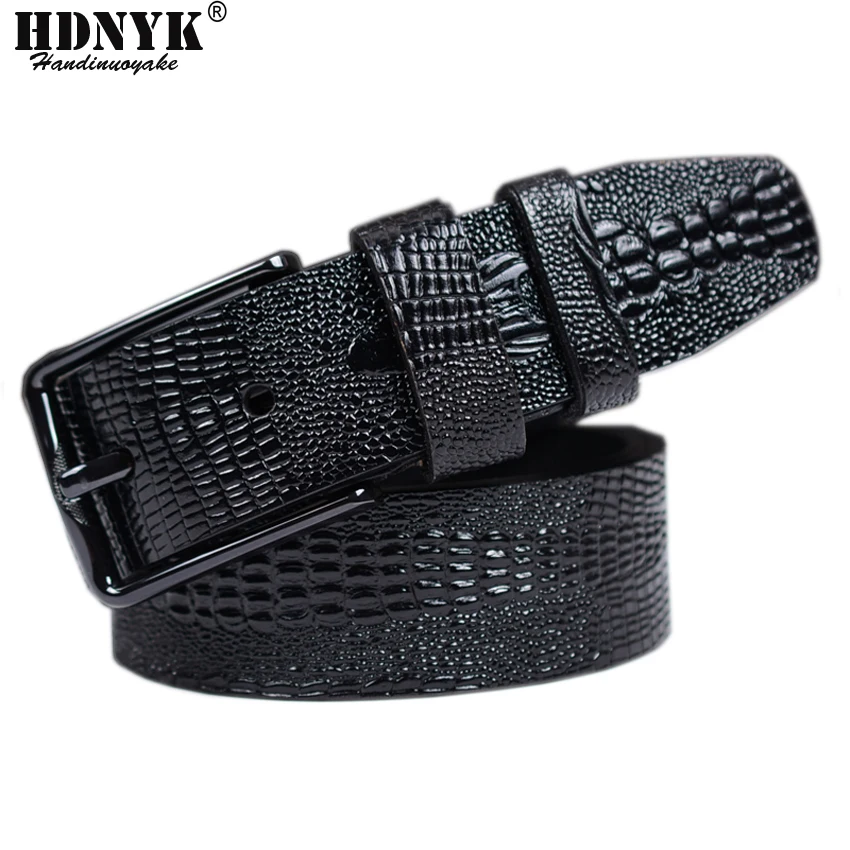 Новое поступление Брендовые мужские ремни из натуральной кожи роскошные 100%