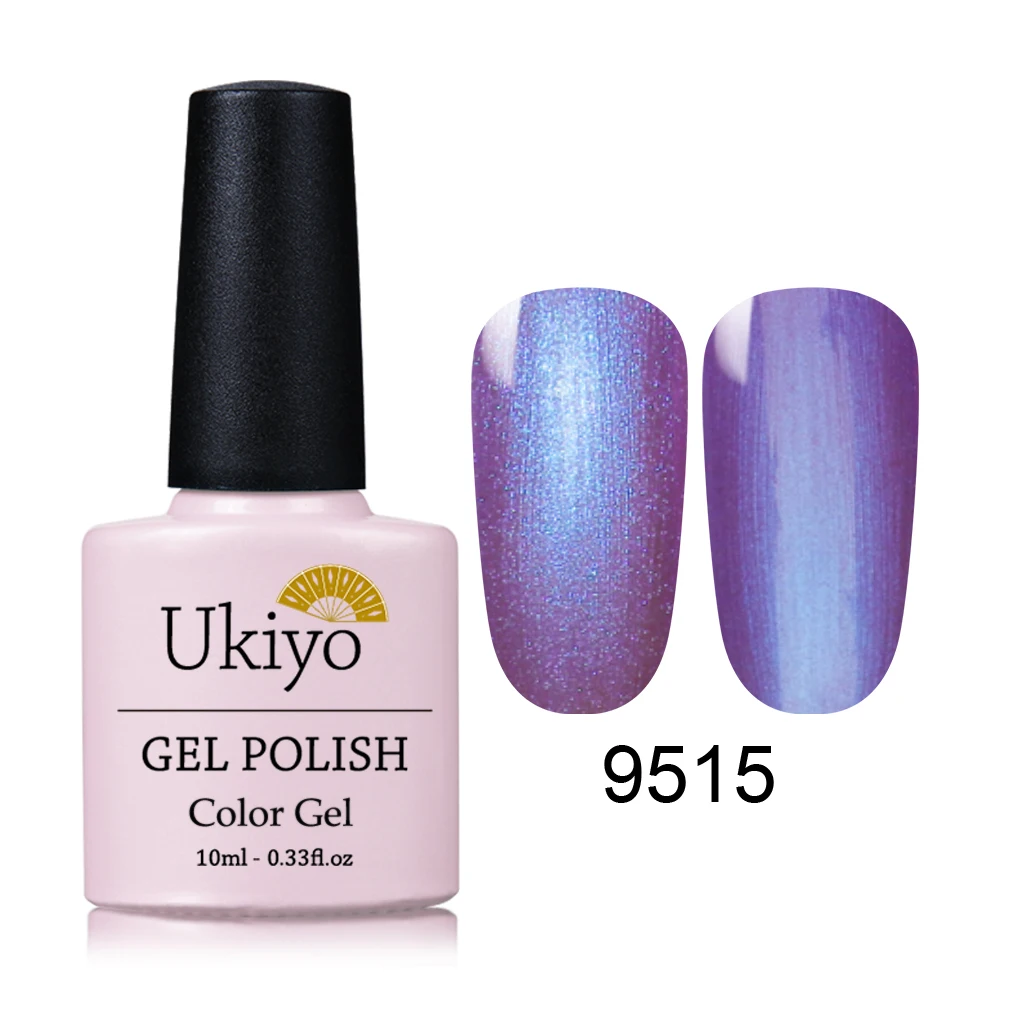 Ukiyo 10 мл оболочка Гель-лак для ногтей УФ-гель для ногтей Гибридный лак Полупостоянный Гель-лак штамп эмаль лаковый лак - Цвет: 9515
