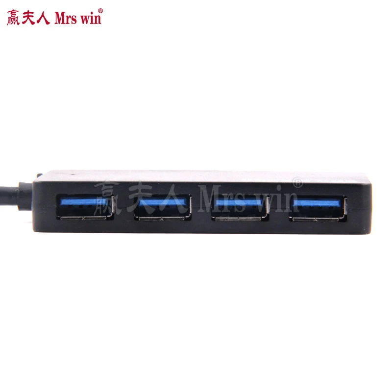 Высококачественный 4-портовый концентратор USB 3 0 5 Гбит/с портативный компактный