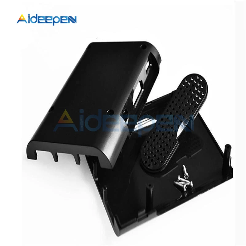 1 шт. черный корпус из АБС-пластика для Raspberry Pi 2 3 Model B Plus 3B + | Инструменты