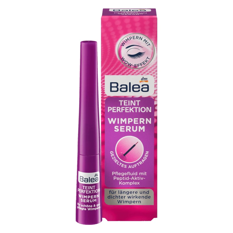 

Germany Balea Eyelash Growth ENHANCEMENTS Lash Boost Serum Complexion Biotin Strength Density for Longer Thicker Looking Lashes