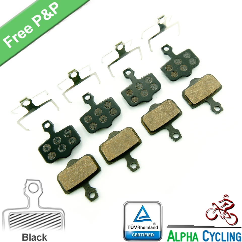 4 пары смолы дисковые велосипедные тормозные колодки для SRAM/Avid Elixir/R/CR/CR MAG/E1/3/5/7/9 Sram