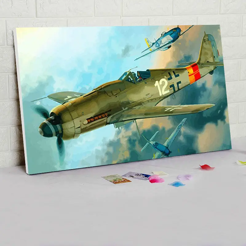 Цифровая живопись сделай сам мировая война 2 цифровая краска по номерам