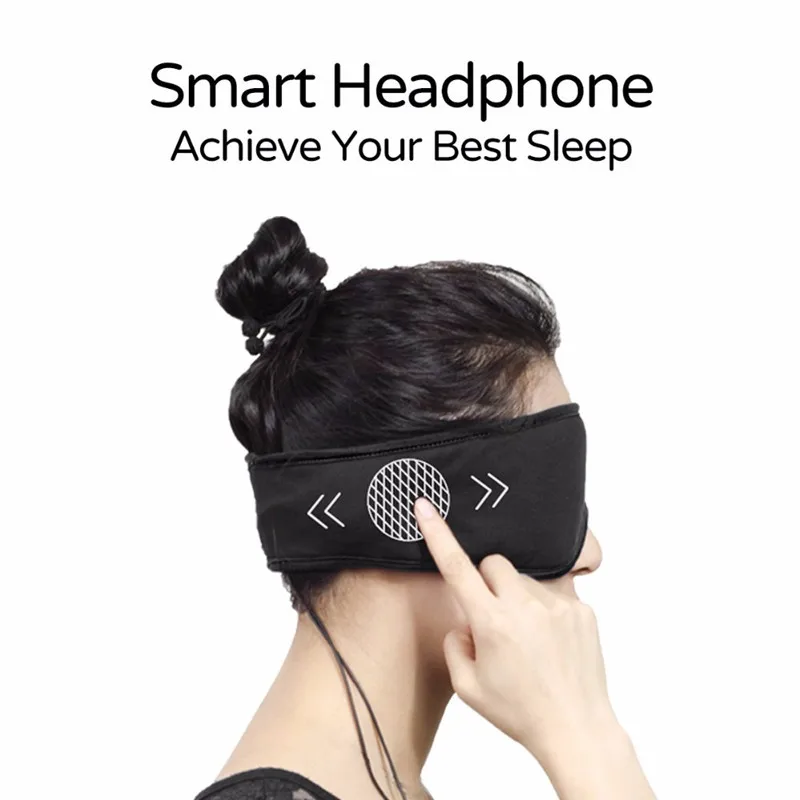 Sleepace сна наушники удобные моющиеся маска для глаз Смарт приложение звук Блокировка шумоподавление наушники дистанционное управление