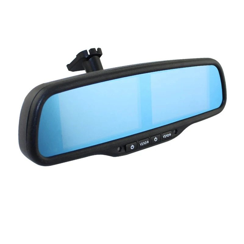 Монитор Автомобильный с двумя экранами зеркало OEM монитор 4 3 дюйма регулировка