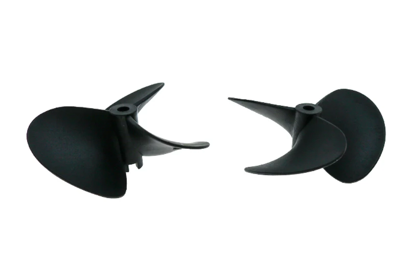 1Pair ROV 70mm 80mm 3 Blades Glass Fiber Nylon Propeller Fully Impregnated Paddle Hole 5mm for RC Bait Tug Boat Underwater Robot | Игрушки и