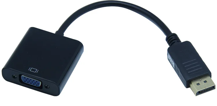 Высококачественный переходник для порта дисплея DP папа VGA мама 1 шт.|display port|to vgacable