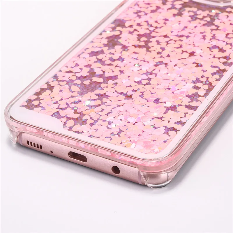 Роскошный Жидкий чехол для Samsung Galaxy S8 жесткий пластиковый Csae Plus|case for samsung galaxy|liquid