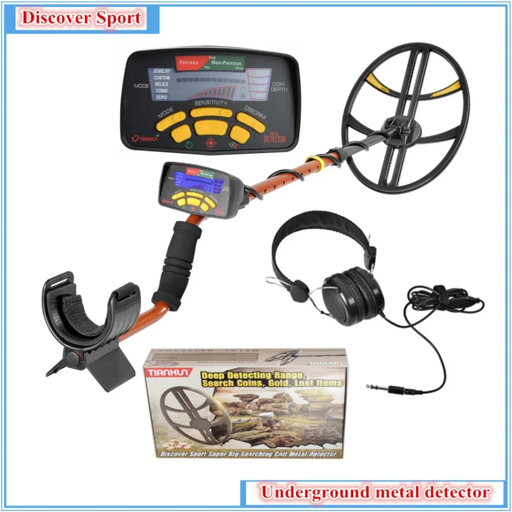Подземный металлоискатель для обнаружения золота Охотник за сокровищами MD6350