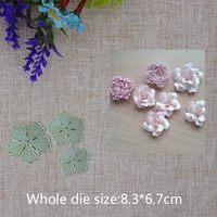 2019 new arrival lace flower border christmas cutting dies stencil diy scrapbook embossing decoration paper card craft 83x67mm