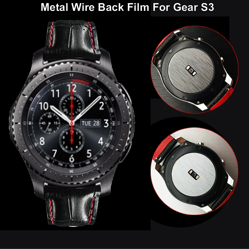 2 шт. пленка для часов Gear S3 Classic/Frontier матовая защитная задней панели экрана с