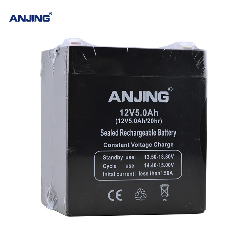 12V 5AH Battery for Backup Power LED emergency Light Children Toy Car Lead-acid Accumulator Replacement Maintenance | Электроника
