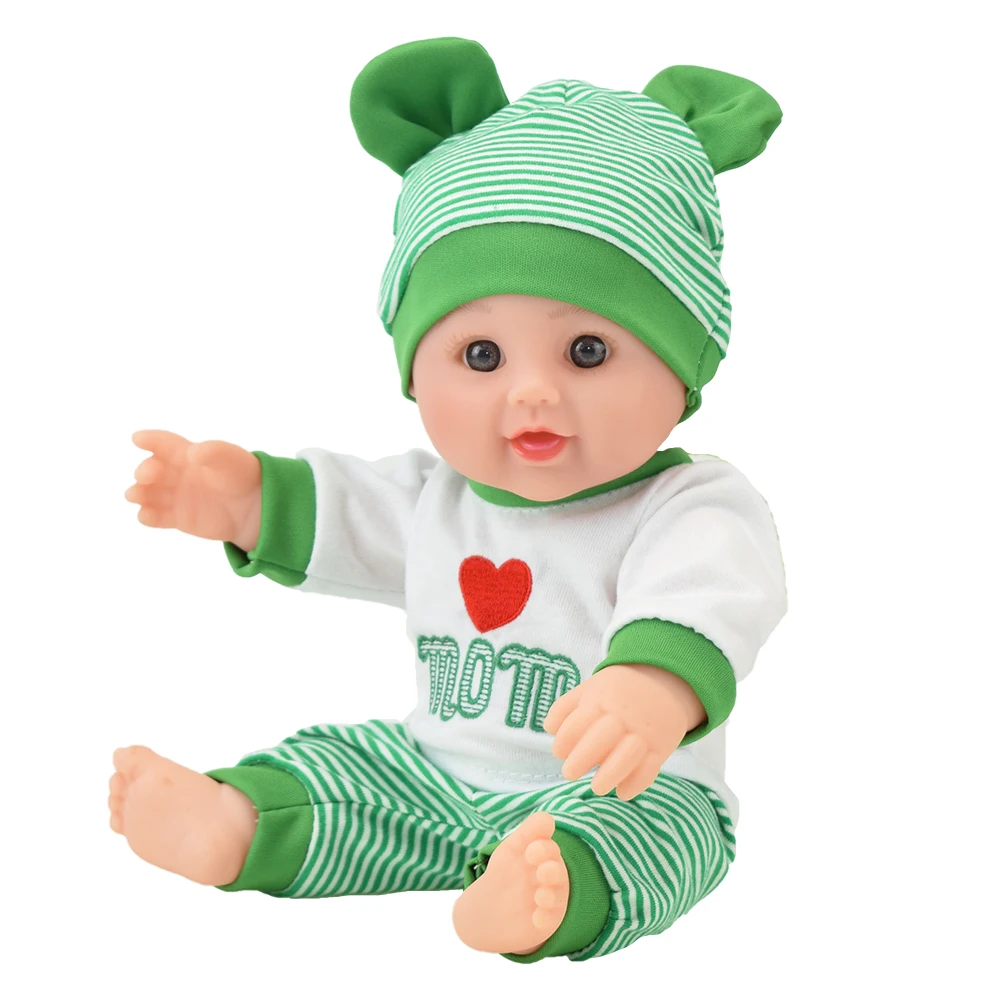 12 дюймов! Boneca bebek baby doll reborn black oyuncak gudetama girl силиконовый мягкий винил lalka реалистичные живые игрушки подарок на день рождения