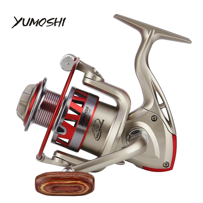 Катушка Yumoshi Molinete для ловли карпа металлическая катушка спиннинга 3000 4000 5000 7000