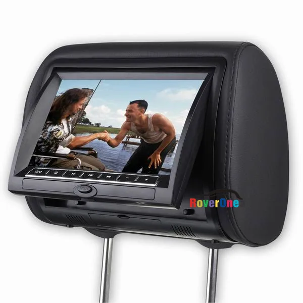 2 шт. X 9 дюймов Автомобильный DVD плеер|headrest monitor|9 inchlcd monitor |