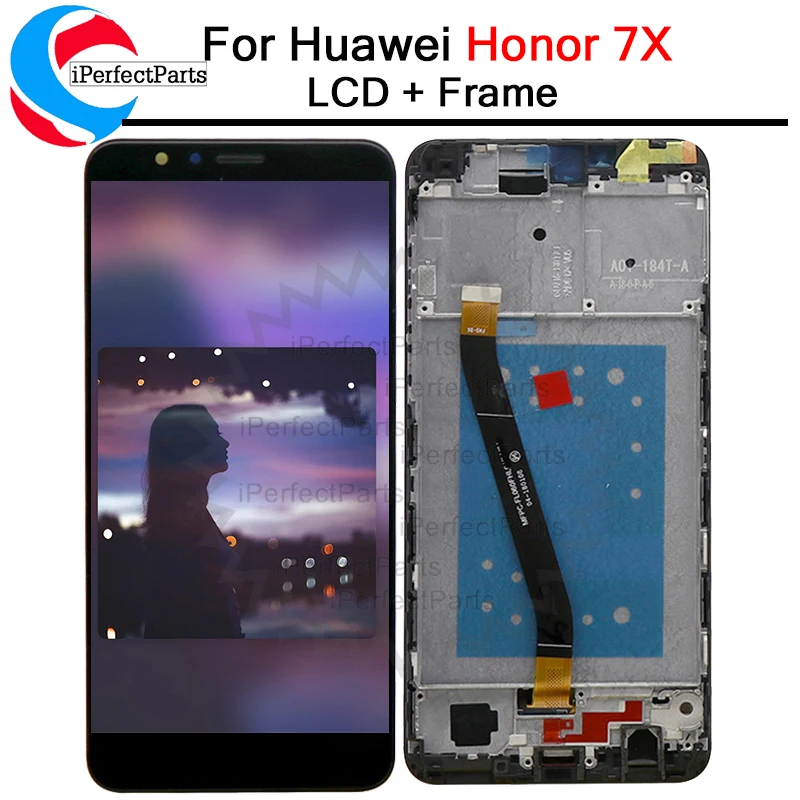 ЖК-дисплей для Huawei Honor 7X сенсорный экран дигитайзер в сборе с цифровым