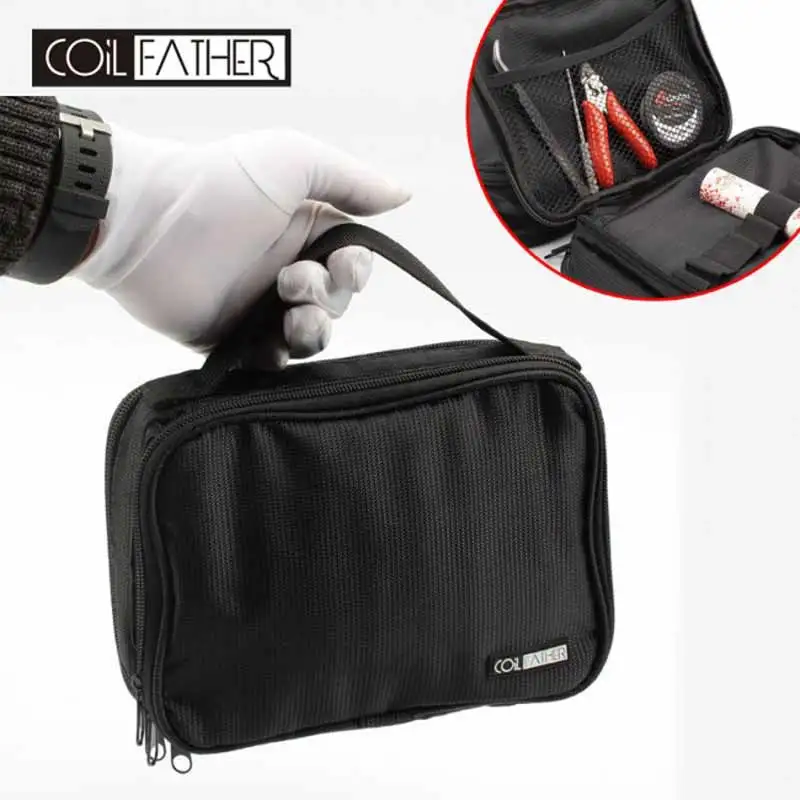 Вейпер комплект катушки отец CF сумка для вэйпа Пинцет распылителя электронная