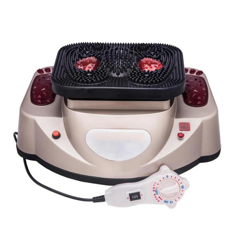 値段 気と血の循環栄養と活力多機能足マッサージ高周波スパイラル振動暖房器具