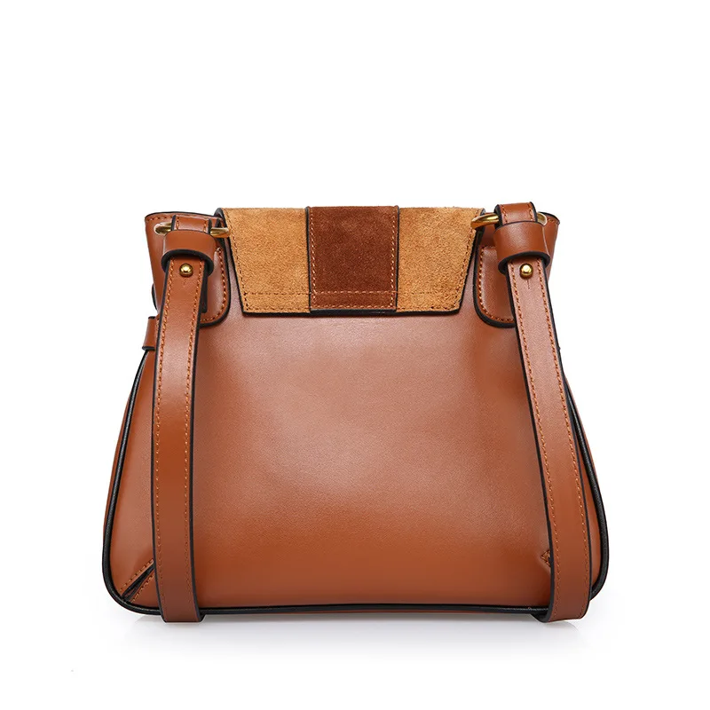 Роскошные женские сумки через плечо из 2019 натуральной кожи на одно для женщин