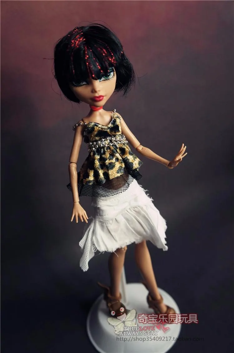 Различные части юбка платье для Monster High кукольная одежда подлинный комплект одежды Школьные Аксессуары