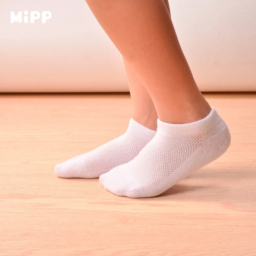 Носки детские хлопковые 5 пары/Лот спортивные сетчатые для мальчиков и девочек 1 16