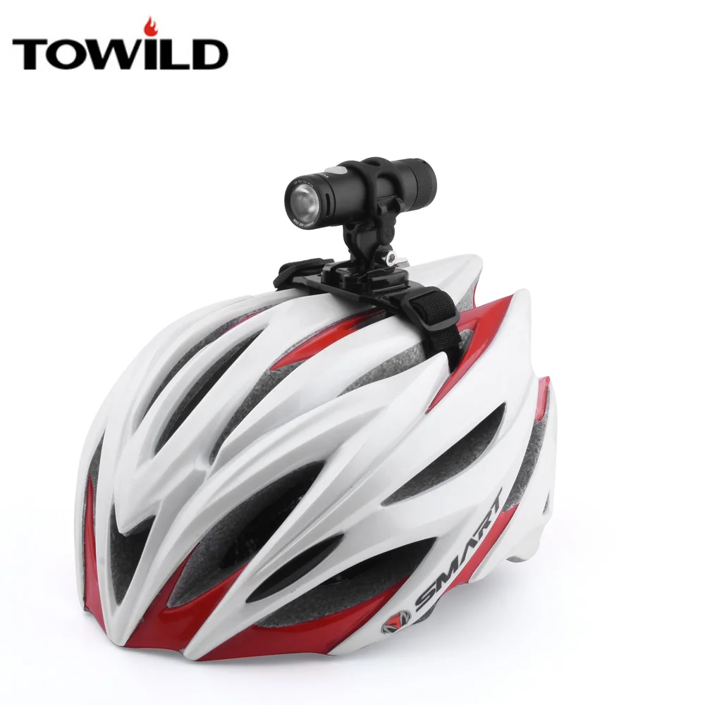 

TOWILD Headlight Helmet Mount Strips Bicycle MTB Bike Lights Holder Cycling Universal Parts Accessories