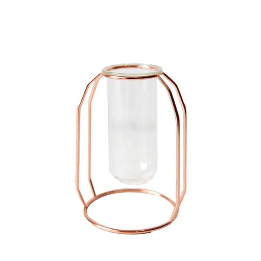 Металлическая полка стеклянная ваза гидропонное стекло стеклянные горшки для