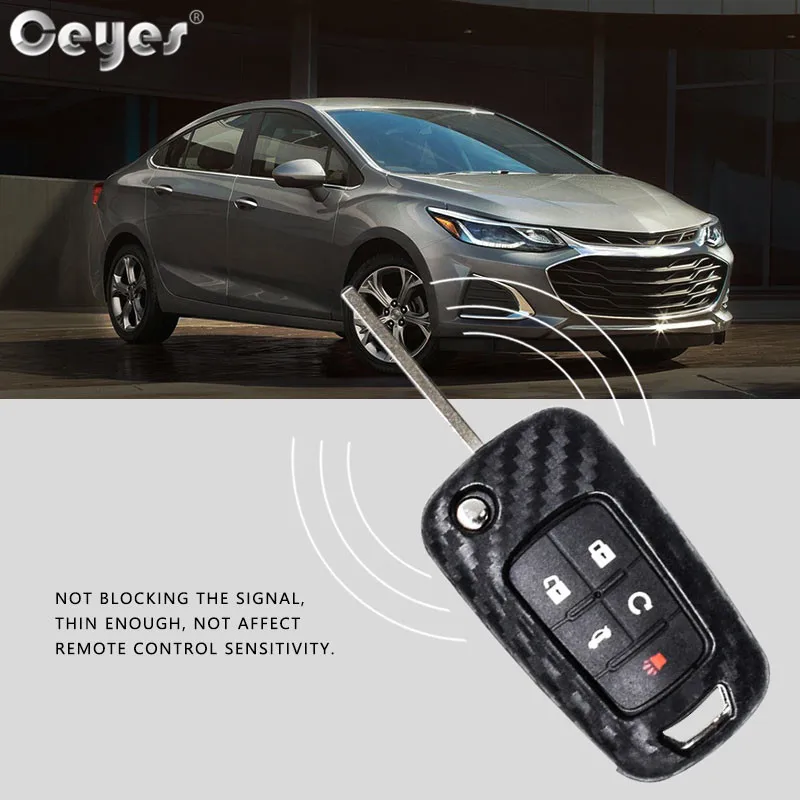Защитный чехол Ceyes из углеродного волокна для автостайлинга Chevrolet Cruze Aveo Opel Astra