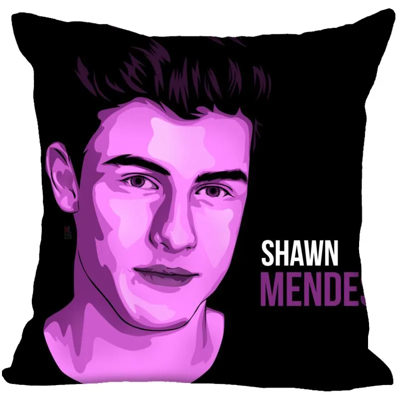 Чехол для подушки Shawn Mendes дома декоративный чехол на Невидимый молнии s 40X40