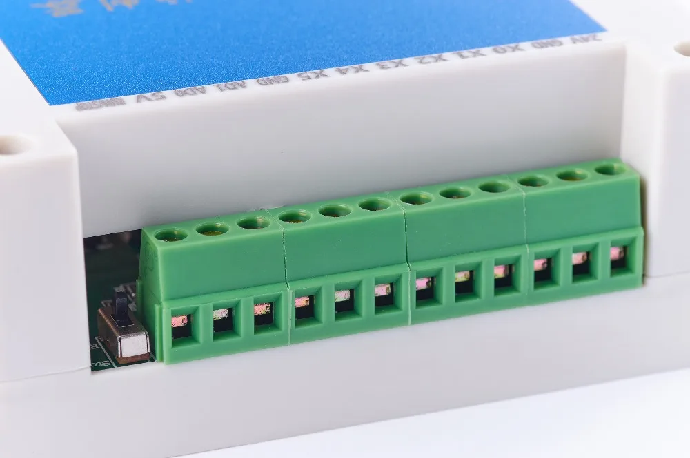 Программируемый логический контроллер одноплатный ПЛК FX2N 10MR STM32 MCU 6 вход 4 выход AD вход корпус реле автоматического управления