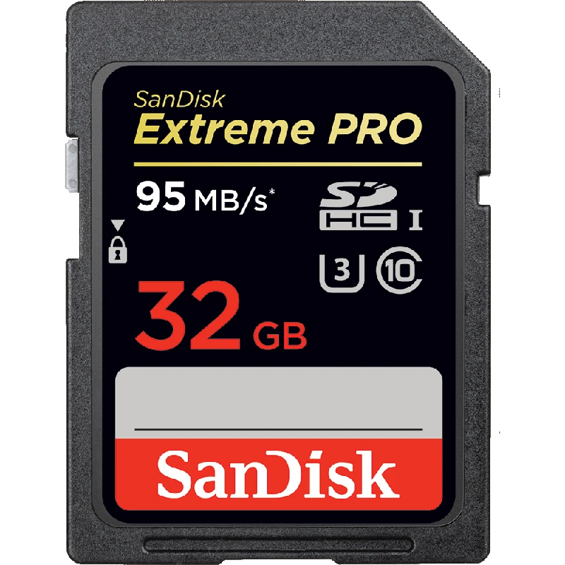 100% Оригинал SanDisk Extreme Pro SDHC SDXC UHS-я 16 ГБ 32 64 128 высокое Скорость карты памяти C10 SD