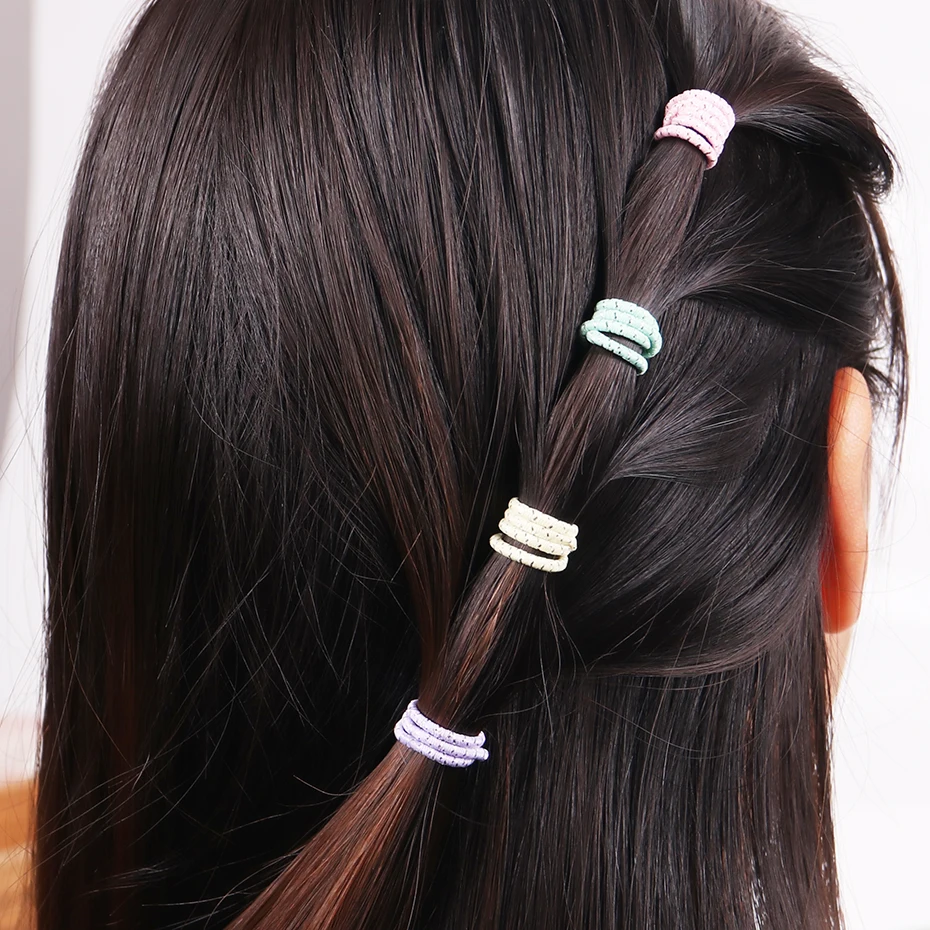 20 шт./1 комплект разноцветные эластичные резинки для волос|accessories for girls|accessories