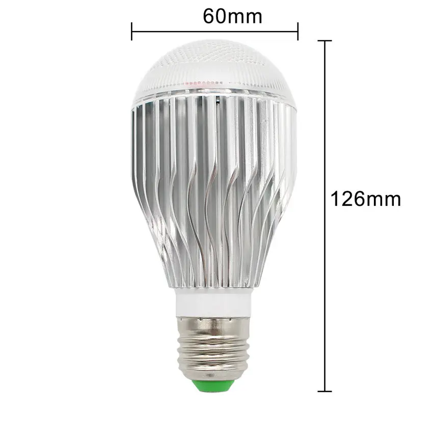 RGB Color Changing E27 LED Light Bulb 10W Lamp 85V-265V + Remote Controller Living Room Bedroom Energy Saving | Освещение