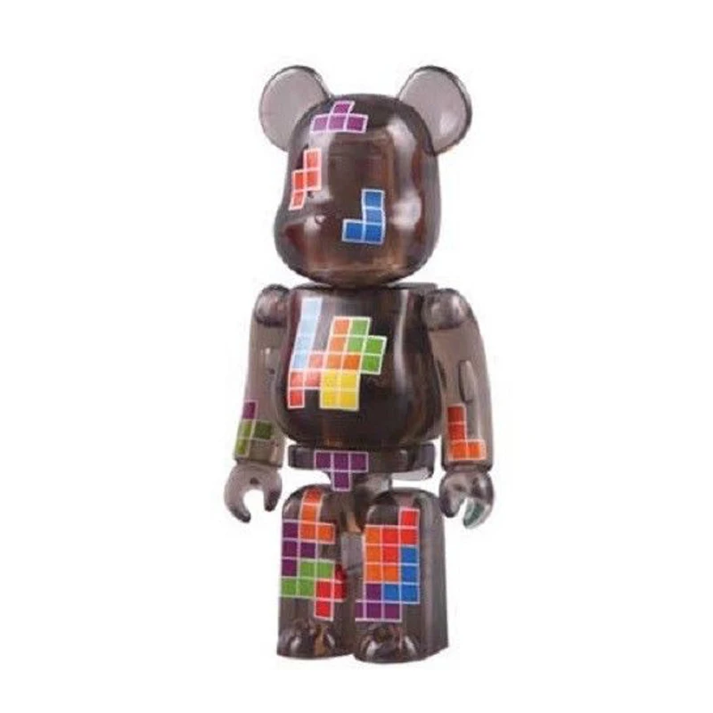 7 см/2 75 дюймов Medicom Bearbrick S18 узор 18 be @ rbrick 100% Tetris детские игрушки новинка|Игровые