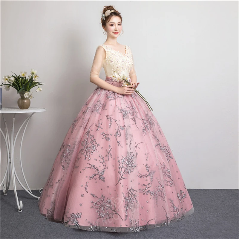 Robe De Soiree высокого Класс v-образный вырез длинное вечернее платье отделка из бус с аппликацией в виде бантика бальное платье Выходные туфли на выпускной бал сольное исполнение платье для приема 35