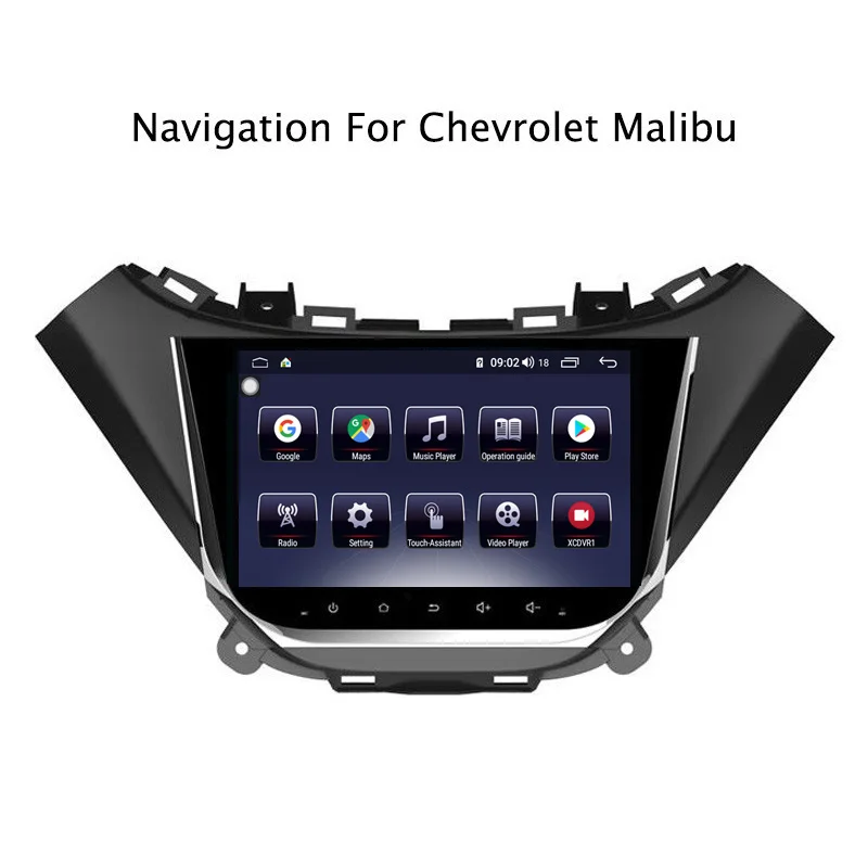 9 &quotAndroid 8 1 core 4G ram 64G rom 1Din gps навигация автомобильное радио для Chevrolet Malibu 2016 с Carplay/4G